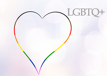 LGBTQ+ heart